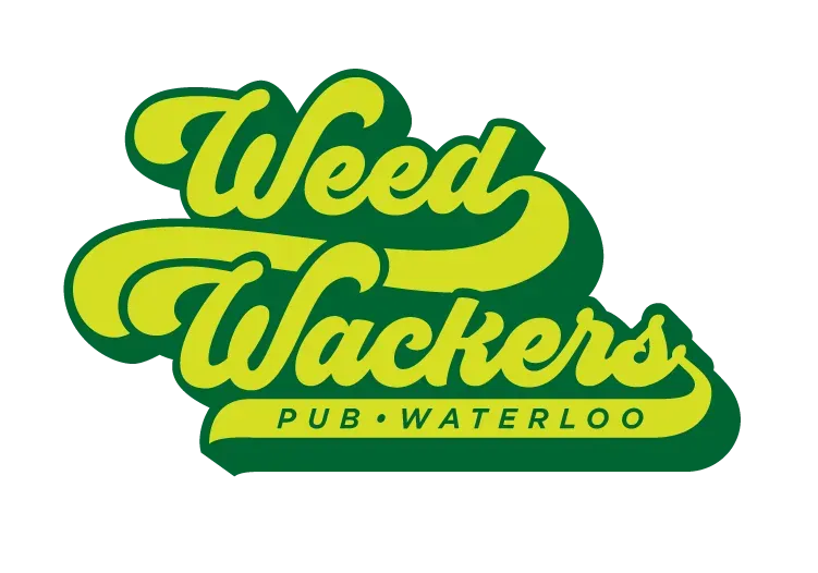 Weed Wackers pub logo.
